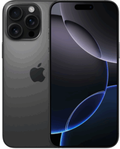 iPhone 16 Pro Max sort titan