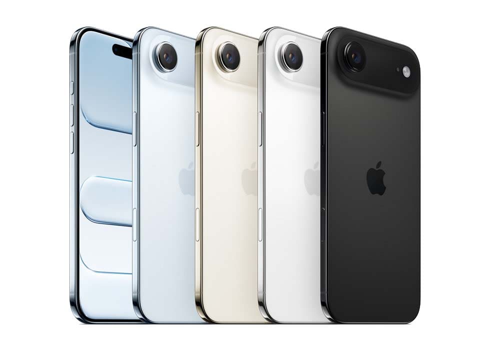 Apple iPhone Air color lineup kopi