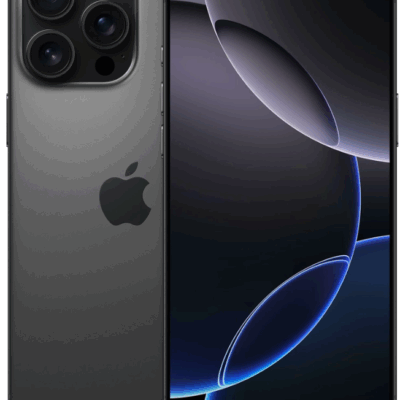 iPhone 16 Pro Max sort titan
